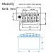 Musiclily MX1795CR Бридж тремоло Wilkinson для MIJ/MIK Strat, хром.-1
