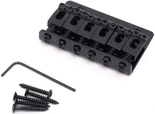Musiclily M207BK Бридж для электрогитары, черный.