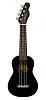 Fender Ukulele Venice-Black Укулеле сопрано.-0
