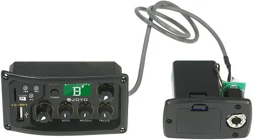 Joyo EQ-MP3 Эквалайзер 3-х полосный с тюнером и MP3 плеером.