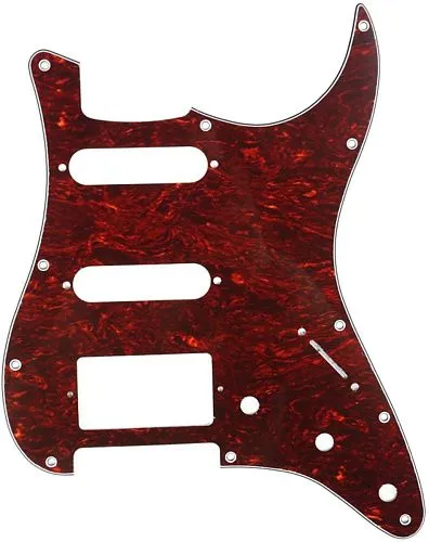 Musiclily MX0330 Защитная накладка для электрогитары, Fender Stratocaster, 4 слоя, черепаший панцирь