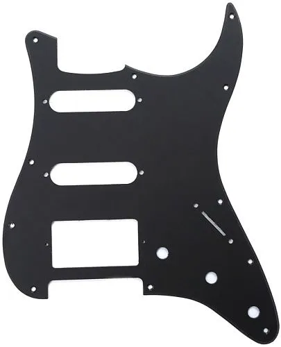 Musiclily MX0315 Защитная накладка для электрогитары, Fender Stratocaster, 1 слой, черная.